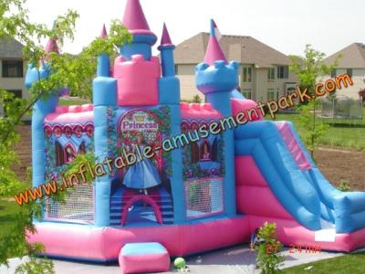 China Princess Inflatable Castle / Inflatable Jumping Castle For Party for sale