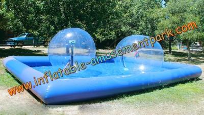 China El ser humano inflable azul clasificó la bola del hámster/el paseo inflable en bola del agua en venta