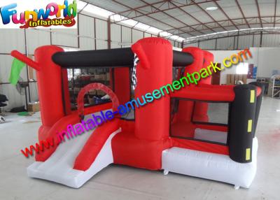 China Customized Race Inflatable Jumping House , Mini Bouncing Castle For Kids for sale