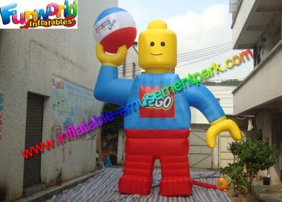 China Customzied 6mh Inflatable Man , Inflatable Robert Toy for Advertising for sale