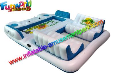China Giant 6 Person Inflatable Raft Pool / Inflatable Pool Floats for Adults for sale