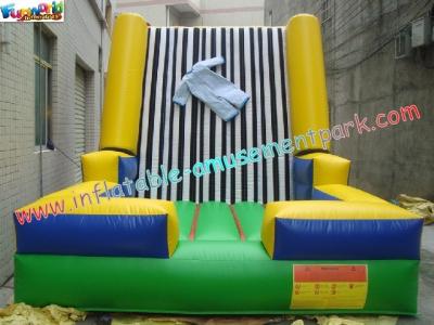China Velcro Walls,Sticky Games For Childrens Inflatable Sports Games 4L x 3.5W x 2.5H Meter for sale