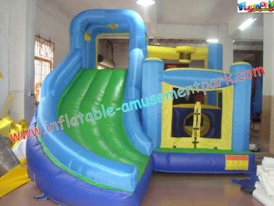 China Popular Kids Mini Inflatable Nylon / PVC Bouncer Slide, Inflatable Bounce Houses For Commercial, Home Use for sale