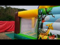 Commercial Safari Park Inflatable Playground For Fun