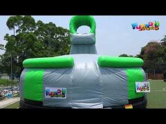 Inflatable jumping airbag