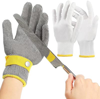 China Adjustable Cuff Cut Resistance Hand Gloves for sale