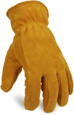 China Anti Puncture Leather Work Gloves OEM ODM for sale