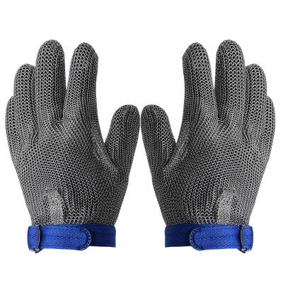 China Meat Processing Slaughtering Anti Cut Metal Mesh Gloves 304 SS for sale