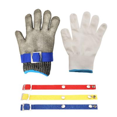 China Fishing Work Stainless Steel Cut Resistant Work Gloves OEM ODM for sale