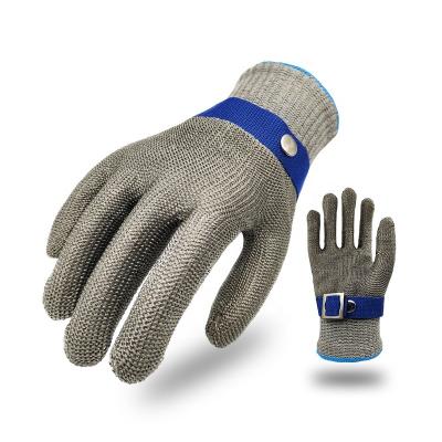 China EN388 EN420 Cut Resistant Butcher Gloves for sale