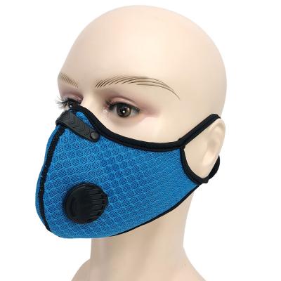 China 2 Valves Carbon Filters Disposable Medical Masks 35*15cm Replaceable Activated for sale
