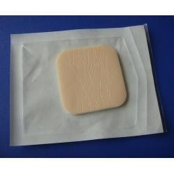 China Rectangle Foam Wound Dressing Medical Grade High Adhesive Strength for sale