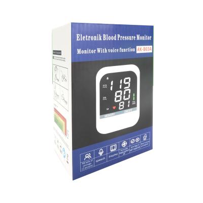 China Esfigmomanômetro de braço eletrônico para medição de pressão arterial em casa à venda