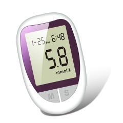 China Portable Household Medical Devices Code Free Blood Sugar Check Glucose Meter for sale