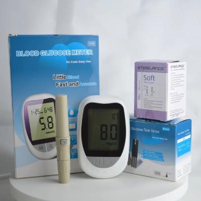 China Medidor de hemoglobina Dispositivos médicos domésticos Kit de teste de monitoramento de glicose no sangue à venda