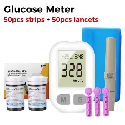China Dispositivos médicos para el hogar Consumibles Detector de ácido úrico Prueba de glucosa en sangre en venta