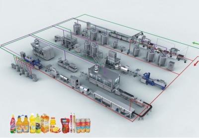 China 350ml to 1000ml Fruit juice filling production line/ bottling machine for juice for sale