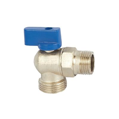 China 1/2 brass water wholesale price angle valve for washing machine à venda