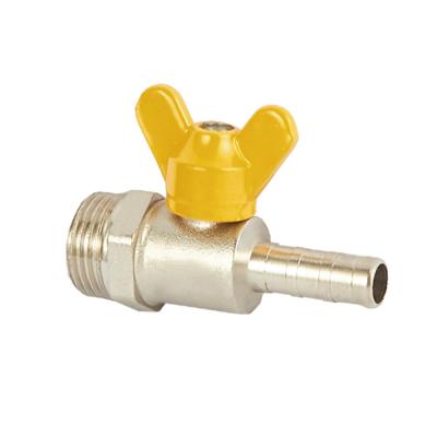 China 1/2 India market Brass Natural Pipe Stove Control gas Valve for sale