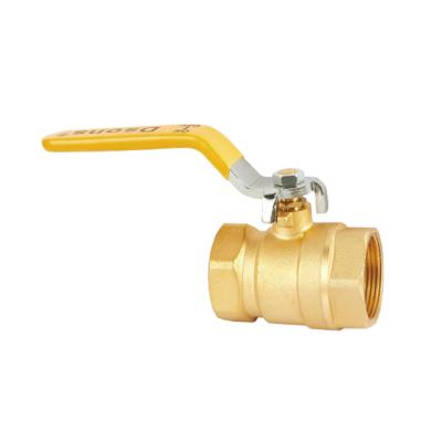 China DN15 - DN100 Pressure PN25 Cw617n or HPB59-3 Brass Ball Valve for sale