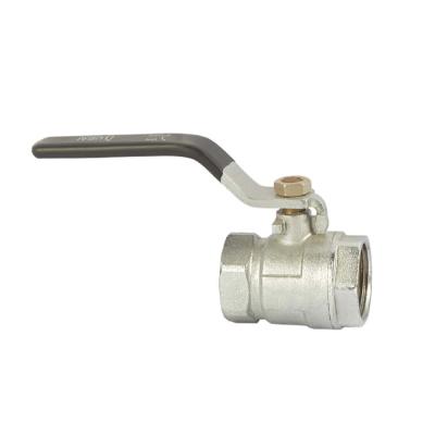 China High quality flanged water steel handle zinc brass ball valve for sale