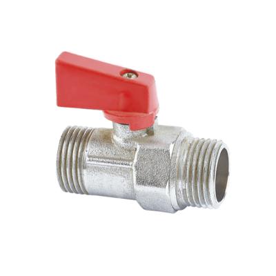 China good price manufacturer mini ball valve Dubai market brass threaded fitting for sale