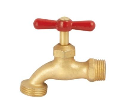 China Hot Selling  brass water Bibcock valve surface mounted shower faucet valve for sale