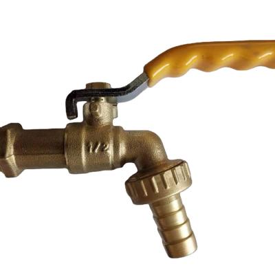 China Agricultural Brass Bibcock Valve Irrigation Taps 5 Years Warranty for sale
