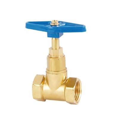China Wear Resisting  Pegler Type Brass Stop Valve 1 Inch For Water Supply for sale