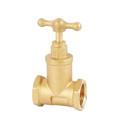 China Normal Temperature 1/2-6 Inch Brass Stop Valve Wear Resistance for sale