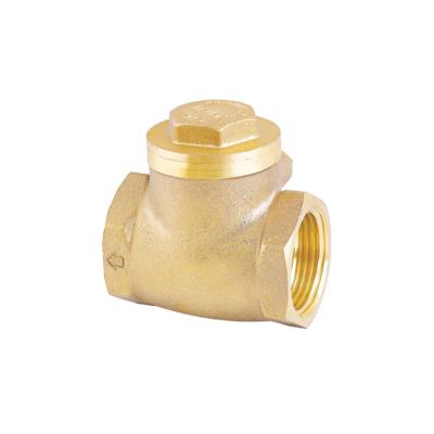 China DN15 To DN100 1/2 Inch Brass Check Valve Brass Ball Check Valve for sale