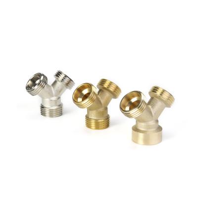China OEM 3/4 In. FIP X 1/2 In. FIP Brass Pipe Fittings Brass Reducing Coupler non rusting for sale