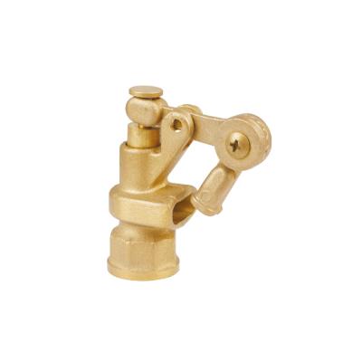 China Normal Temperature 1/2inch Brass Float Valves For Water Tanks for sale