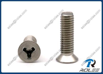 China 18-8/304/316 Stainless Steel Tri-Wing Tamper Resistant Machine Screw for sale