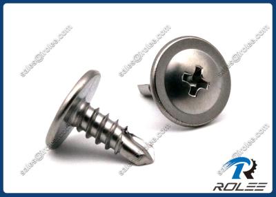 China 304/18-8/316/410 Stainless Steel Modified Truss Head Self-drilling Metal Tek Screw for sale