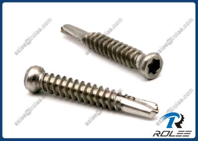 China Stainless Steel Star Drive Flat Trim Head Self Drilling Screw for sale