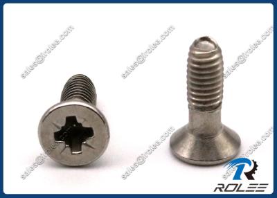 China 304/316/410 Stainless Pozi Countersunk Head Trilobular Thread Forming Screws for sale