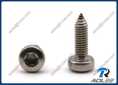 China 304/316/410 Stainless Torx Pan Trilobular Thread Forming Taptite Screws Type CA for sale