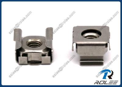 China Stainless Steel Snap-in Rack Mounting Cage Nuts for Rack Server for sale