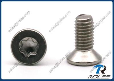 China 18-8/A2/316 Stainless Steel Flat Head Torx Machine Screws for sale