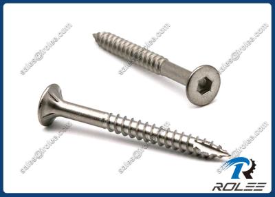 China 50/65/75/100/150mm 14G 316 Stainless Steel Bugle Batten Screws for sale
