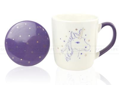 China Unicorns Personalized Coffee Travel Mugs High Temperature Color Glaze for sale