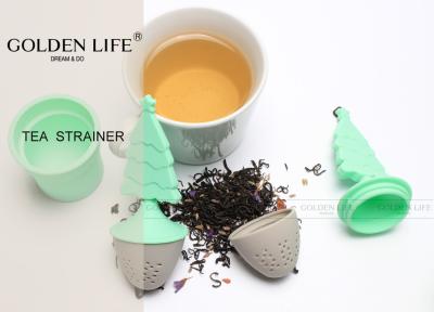 China Silicone Tea Coffee St Strainer Herbal Spice Infuser Filter Diffuser 304 Stainless Steel for sale
