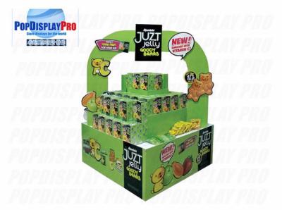 China FSC Cardboard Pallet Display Floor Jelly Candy Bears Honeycomb Paper 220gsm for sale