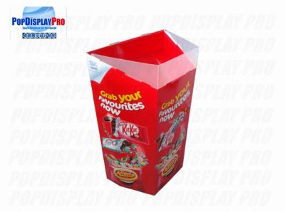 China Nestle KitKat Merchandising Retail Shipper Display For Milky Bars for sale