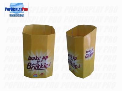 China Wake Up Tip Top Bakeries Advertising Retail Shipper Display Set Up Within 1 Min for sale