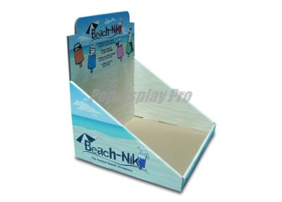 China Eye Attracting Personalized Countertop Cardboard Display Full Color Printed for sale