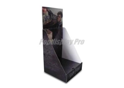 China Custom Simple Structure PDQ Tray Display 4C Printed For Stationery Bookmarks for sale