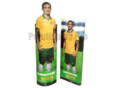 China Personalized Standee Display , Strong Structure Cardboard Floor Displays for sale