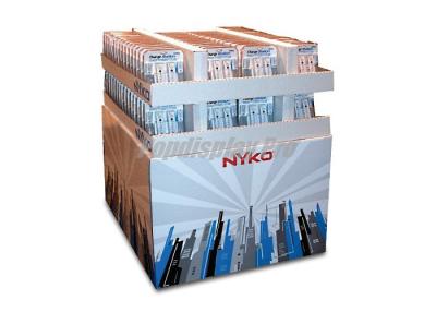 China Full Sized Cardboard Pallet Display Recycled Litho Graphic Printed for sale
